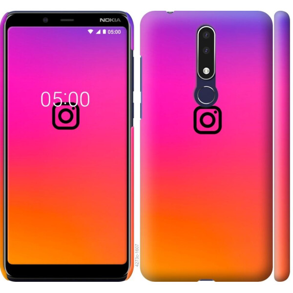 

Чехол на Nokia 3.1 Plus Instagram (04798)