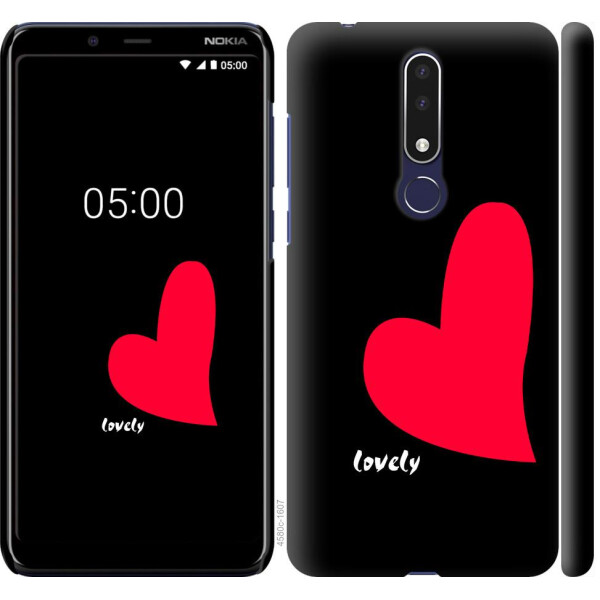 

Чехол на Nokia 3.1 Plus Lovely (04798)