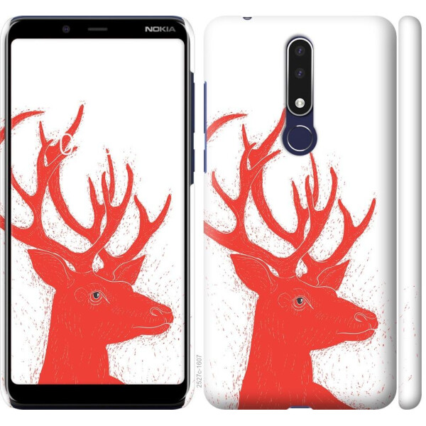 

Чехол на Nokia 3.1 Plus Oh My Deer (04798)