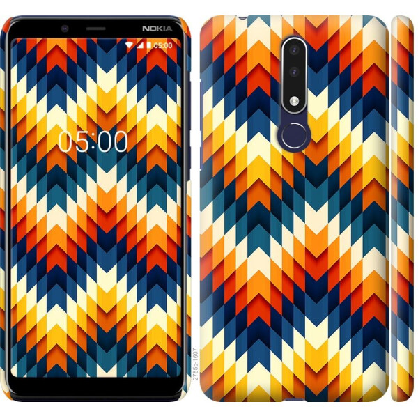 

Чехол на Nokia 3.1 Plus Yellow leaf (04798)