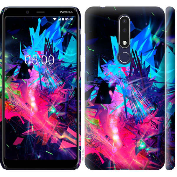 

Чехол на Nokia 3.1 Plus Абстрактный чехол (04798)