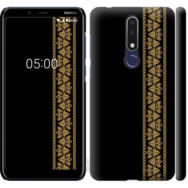

Чехол на Nokia 3.1 Plus Вышиванка 34 (04798)