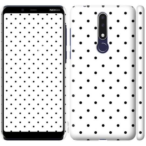 

Чехол на Nokia 3.1 Plus Горох (04798)