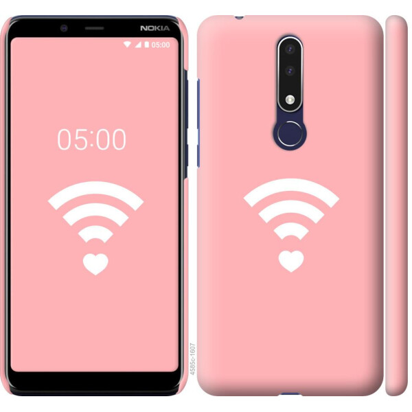 

Чехол на Nokia 3.1 Plus Делись любовью (04798)