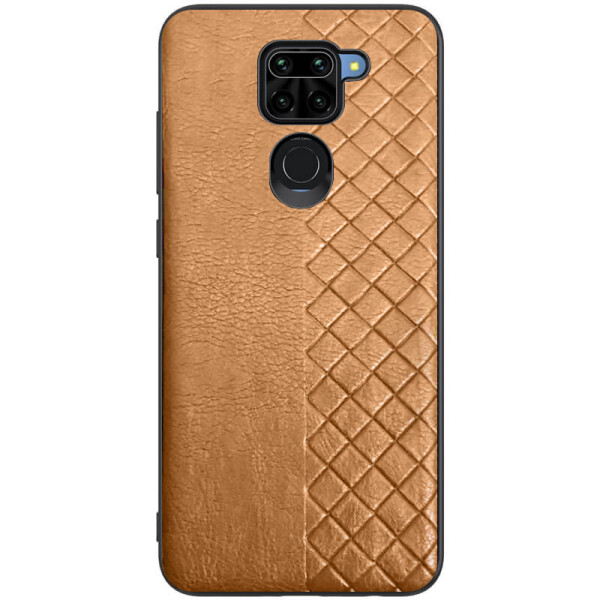 

Кожаная накладка WeaveSide (PU) для Xiaomi Redmi Note 9 / Redmi 10X Коричневый (is_00000037579_1)