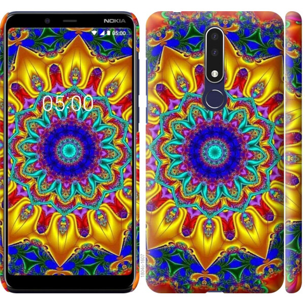 

Чехол на Nokia 3.1 Plus Калейдоскоп (04798)