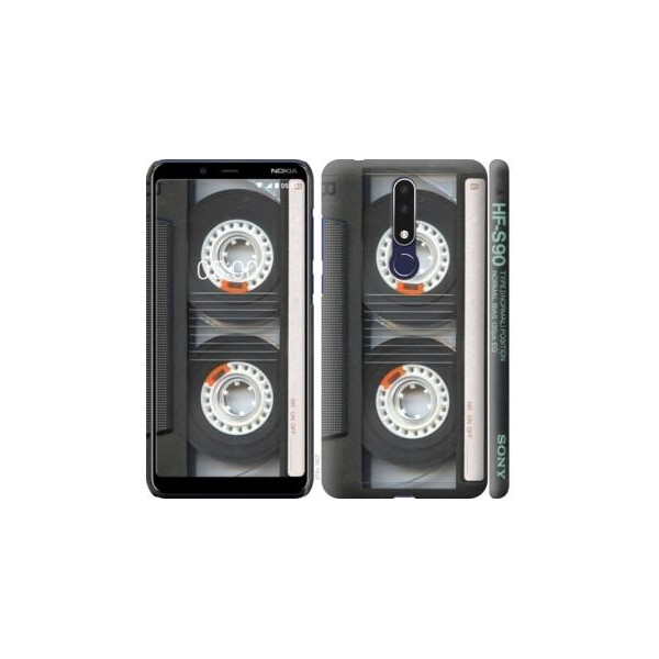 

Чехол на Nokia 3.1 Plus Кассета (04798)