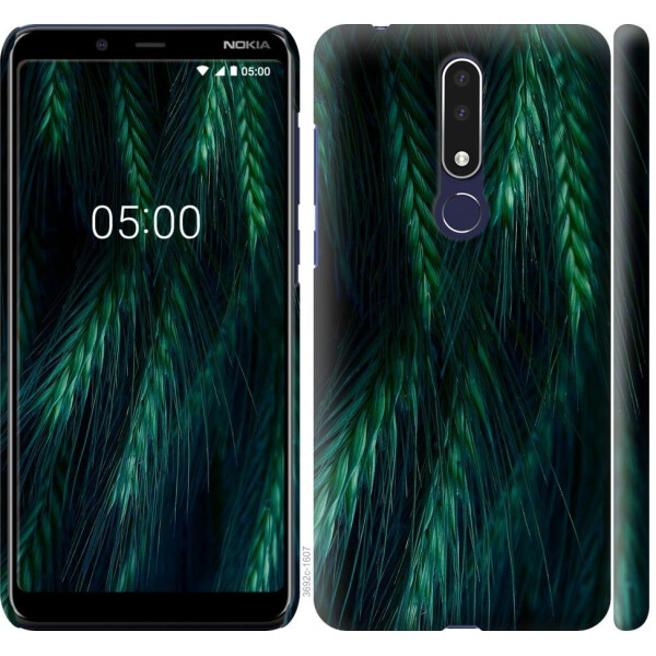 

Чехол на Nokia 3.1 Plus Колоски (04798)