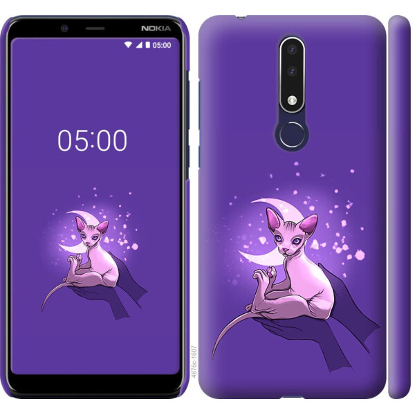 

Чехол на Nokia 3.1 Plus Кот2 (04798)