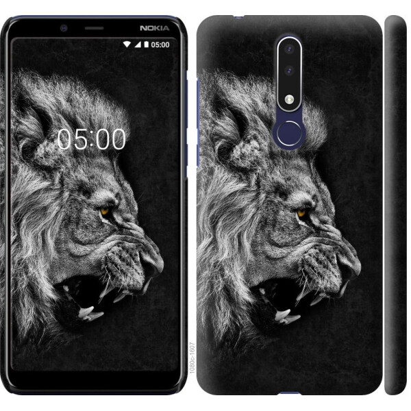 

Чехол на Nokia 3.1 Plus Лев (04798)