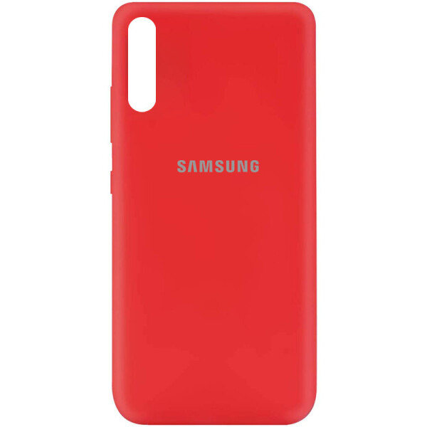 

Чехол Silicone Cover My Color Full Protective (A) для Samsung A750 Galaxy A7 (2018) Красный / Red (is_00000037549_13)