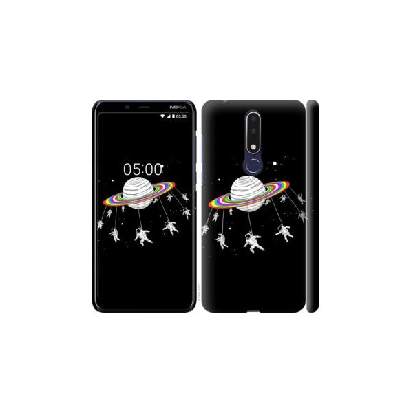 

Чехол на Nokia 3.1 Plus Лунная карусель (04798)