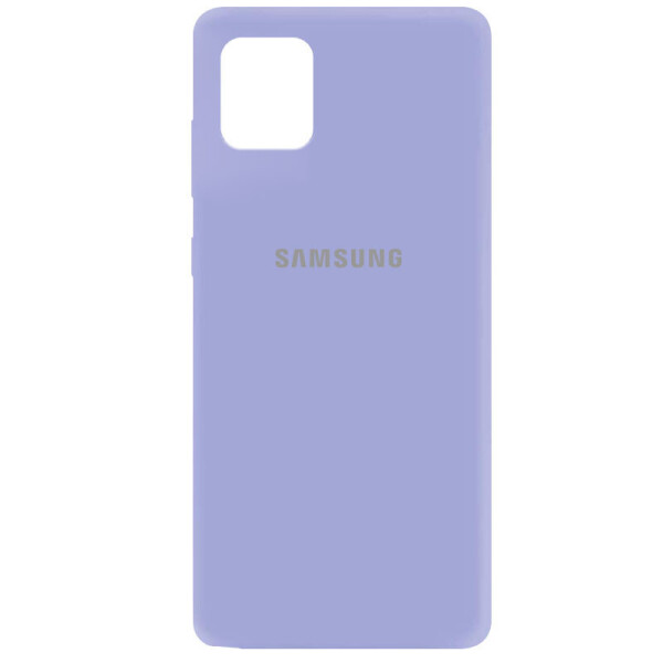 

Чехол Silicone Cover My Color Full Protective (A) для Samsung Galaxy Note 10 Lite (A81) Сиреневый / Dasheen (is_00000037542_26)