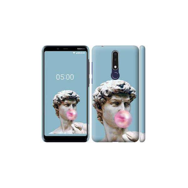 

Чехол на Nokia 3.1 Plus Микеланджело (04798)