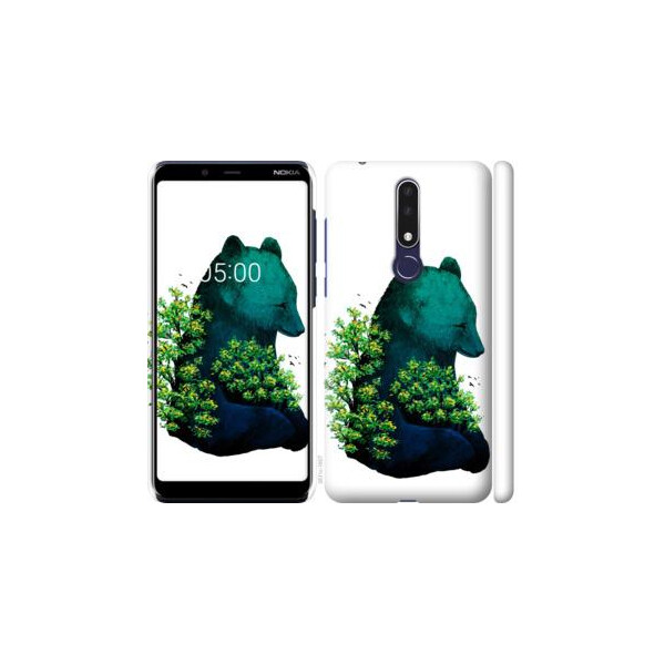 

Чехол на Nokia 3.1 Plus Мишка (04798)