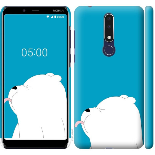 

Чехол на Nokia 3.1 Plus Мишка 1 (04798)