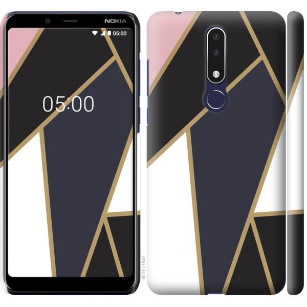 

Чехол на Nokia 3.1 Plus Мозаика (04798)