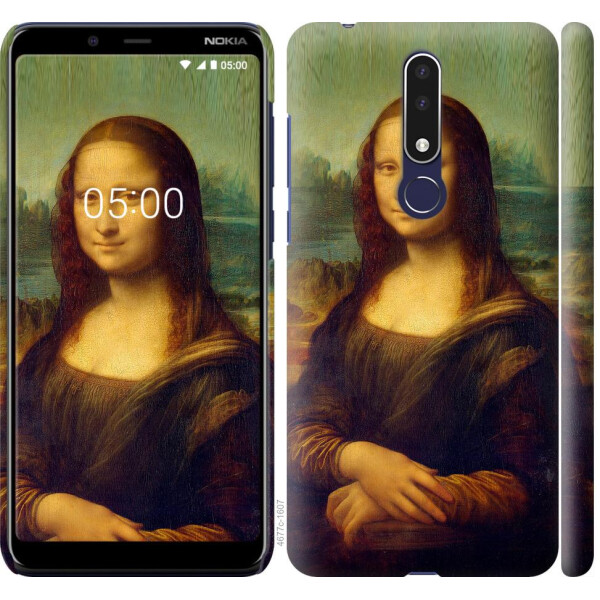 

Чехол на Nokia 3.1 Plus Мона Лиза1 (04798)
