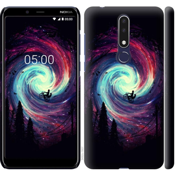 

Чехол на Nokia 3.1 Plus Навстречу приключениям (04798)