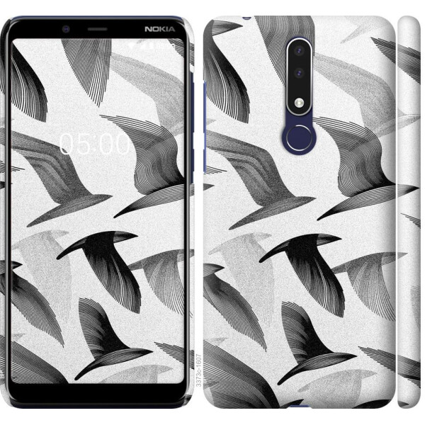 

Чехол на Nokia 3.1 Plus Птицы 2 (04798)