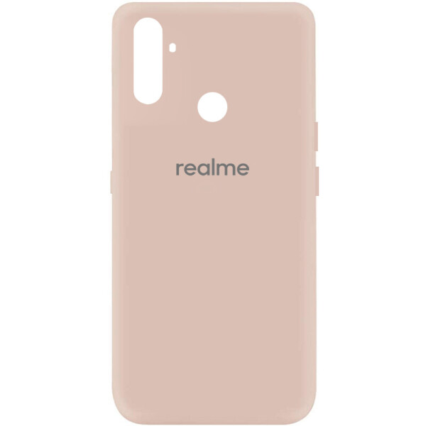 

Чехол Silicone Cover My Color Full Protective (A) для Realme C3 Розовый / Pink Sand (is_00000037426_21)