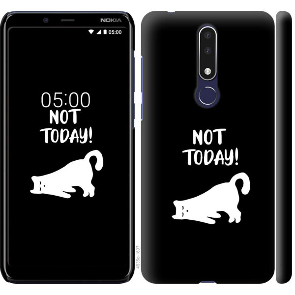 

Чехол на Nokia 3.1 Plus Уставший кот (04798)