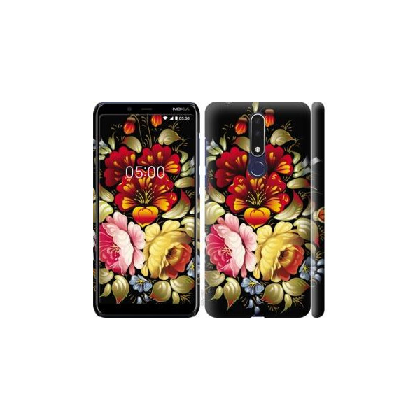 

Чехол на Nokia 3.1 Plus Хохлома 6 (04798)
