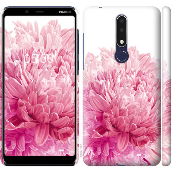

Чехол на Nokia 3.1 Plus Хризантема (04798)