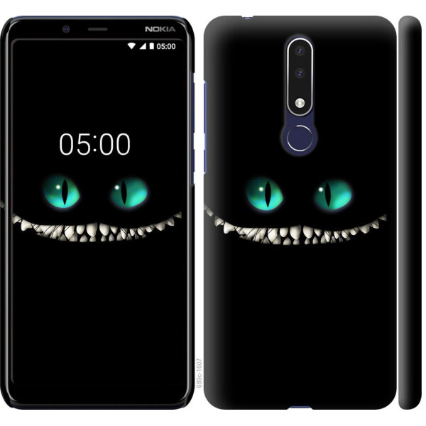 

Чехол на Nokia 3.1 Plus Чеширский кот (04798)