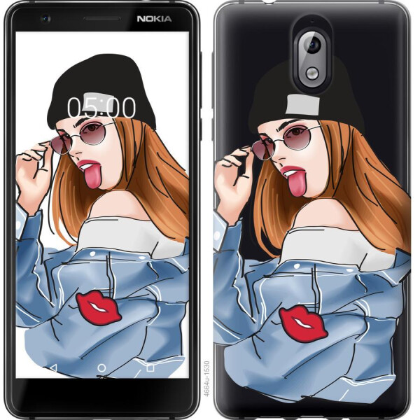 

Чехол на Nokia 3.1 Девушка v3 (04798)