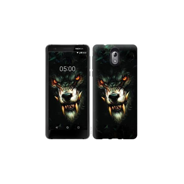 

Чехол на Nokia 3.1 Дьявольский волк (04798)