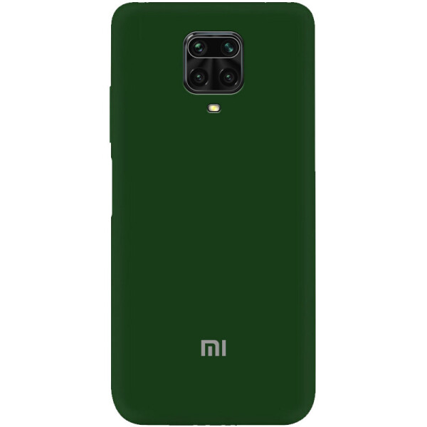 

Чехол Silicone Cover My Color Full Protective (A) для Xiaomi Redmi Note 9s/Note 9 Pro/Note 9 Pro Max Зеленый / Dark green (is_00000037414_9)