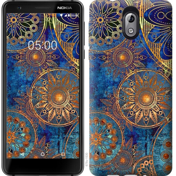 

Чехол на Nokia 3.1 Золотой узор (04798)