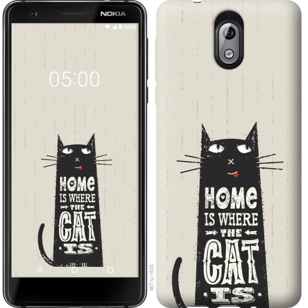

Чехол на Nokia 3.1 Кот (04798)
