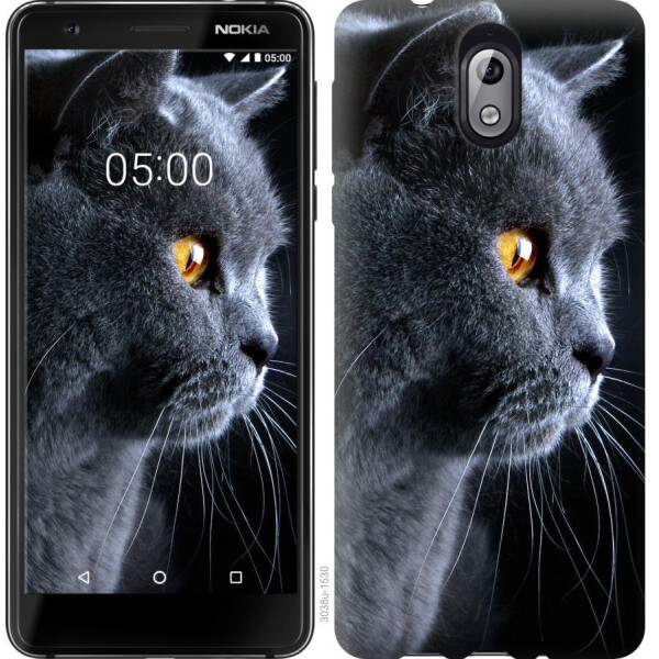 

Чехол на Nokia 3.1 Красивый кот (04798)