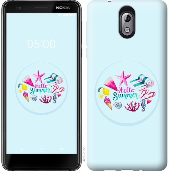 

Чехол на Nokia 3.1 Лето (04798)