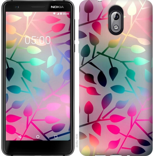 

Чехол на Nokia 3.1 Листья (04798)