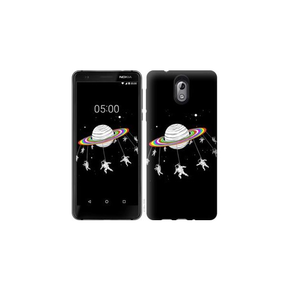 

Чехол на Nokia 3.1 Лунная карусель (04798)