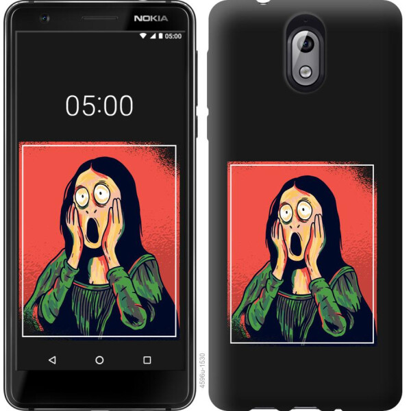 

Чехол на Nokia 3.1 Мона Лиза (04798)