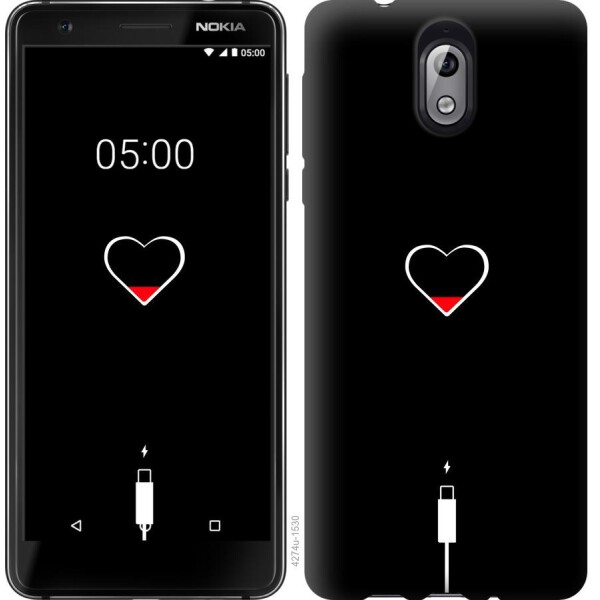 

Чехол на Nokia 3.1 Подзарядка (04798)