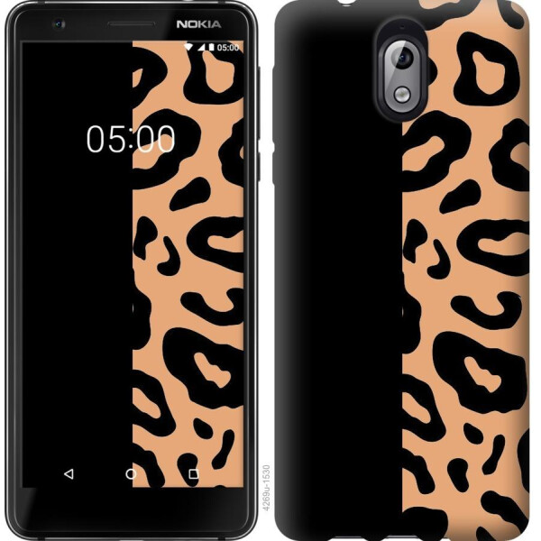 

Чехол на Nokia 3.1 Пятна леопарда (04798)