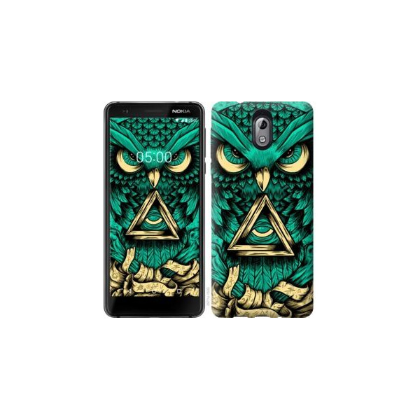 

Чехол на Nokia 3.1 Сова Арт-тату (04798)