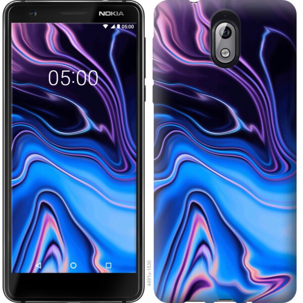 

Чехол на Nokia 3.1 Узор воды (04798)