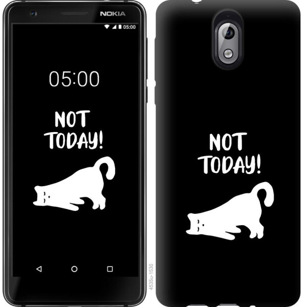 

Чехол на Nokia 3.1 Уставший кот (04798)
