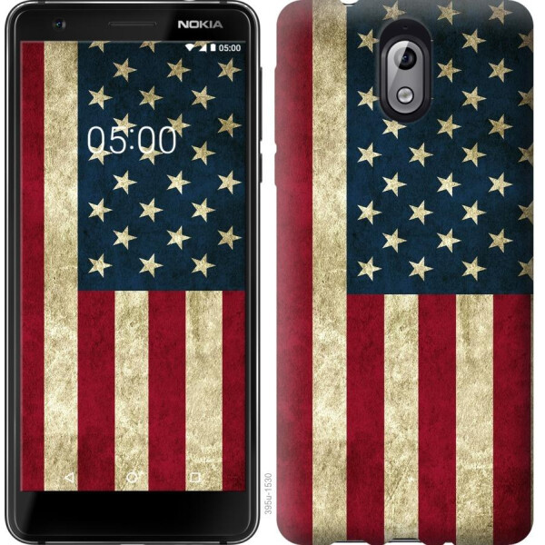 

Чехол на Nokia 3.1 Флаг США (04798)