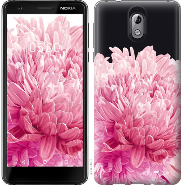 

Чехол на Nokia 3.1 Хризантема (04798)