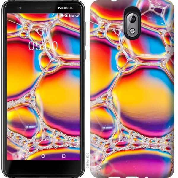 

Чехол на Nokia 3.1 Цветные пузыри (04798)