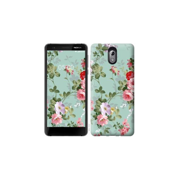 

Чехол на Nokia 3.1 Цветочные обои 2 (04798)