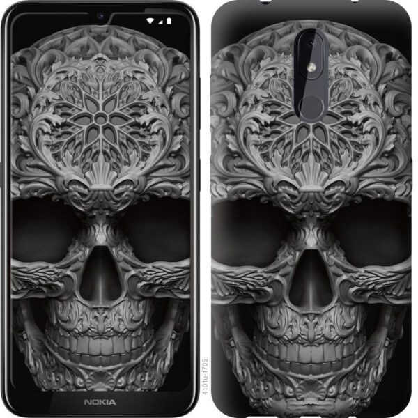 

Чехол на Nokia 3.2 skull-ornament (04798)