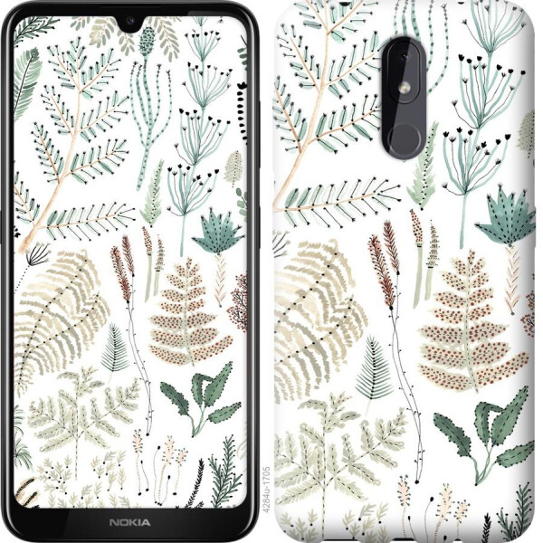 

Чехол на Nokia 3.2 Ветки (04798)